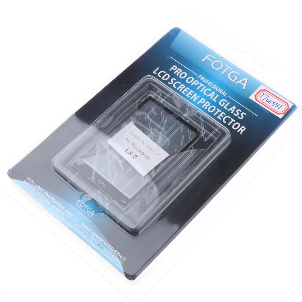 Anti-scratch DSLR Screen Protector Tempered Glass Film for Panasonic LX-7