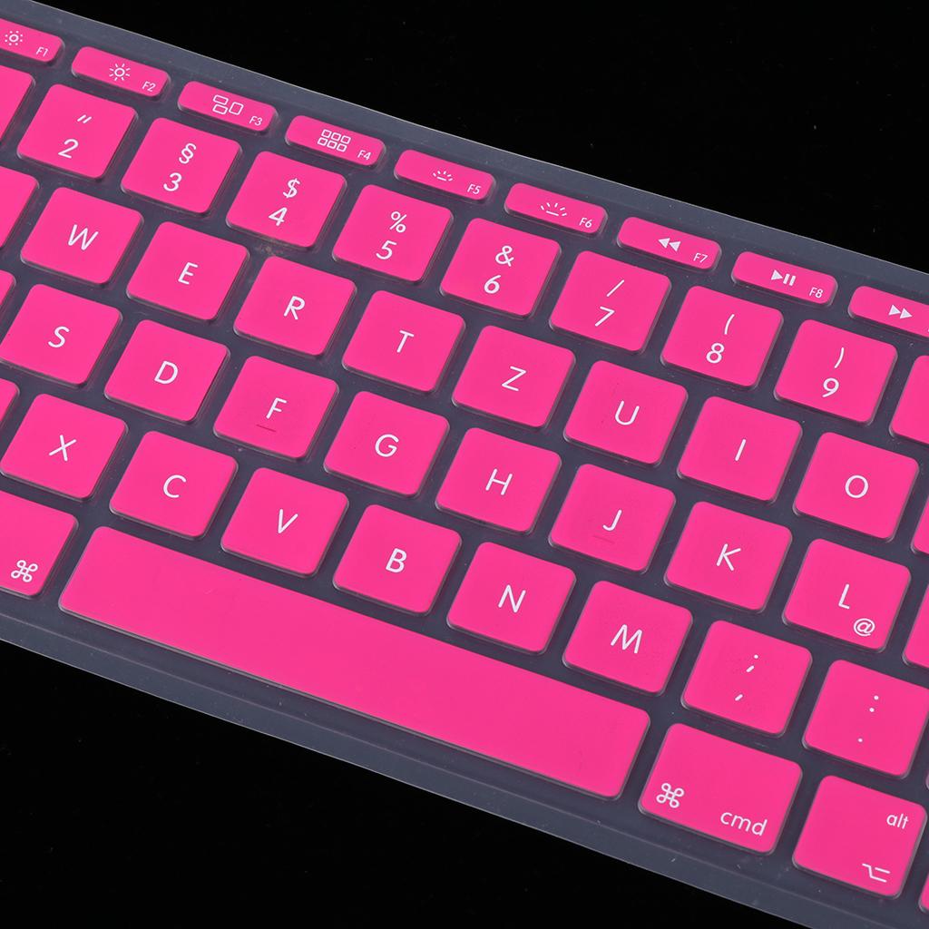 German Phonetic Keyboard Film Cover for European 11inch Macbook rose red
