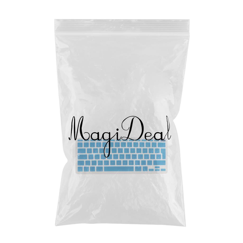 German Phonetic Keyboard Film Cover for European 11inch Macbook light blue