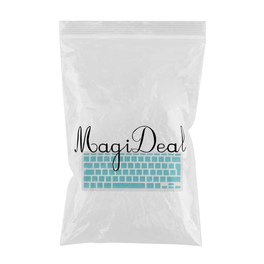 German Phonetic Keyboard Film Cover for European 11inch Macbook white blue