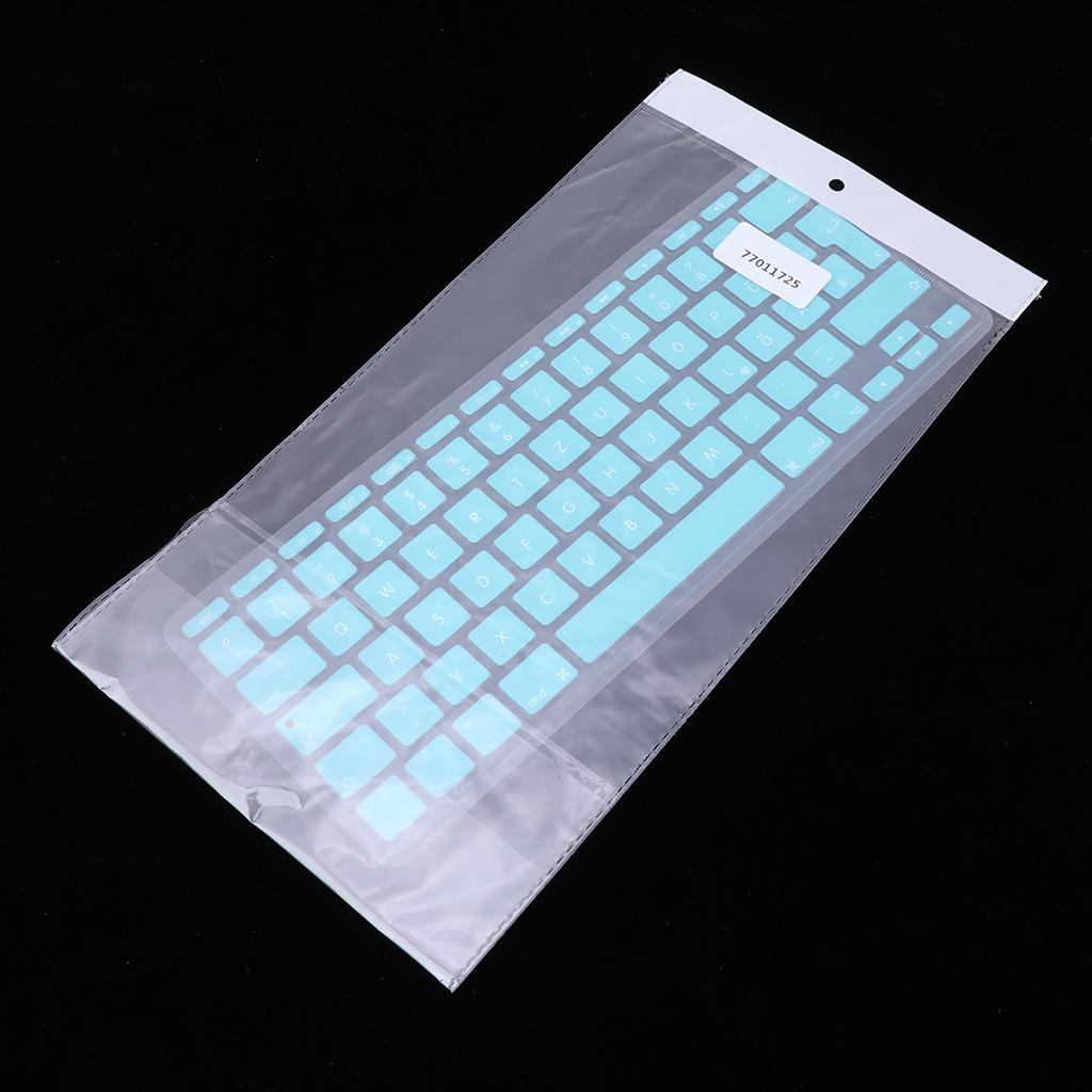 German Phonetic Keyboard Film Cover for European 11inch Macbook white blue