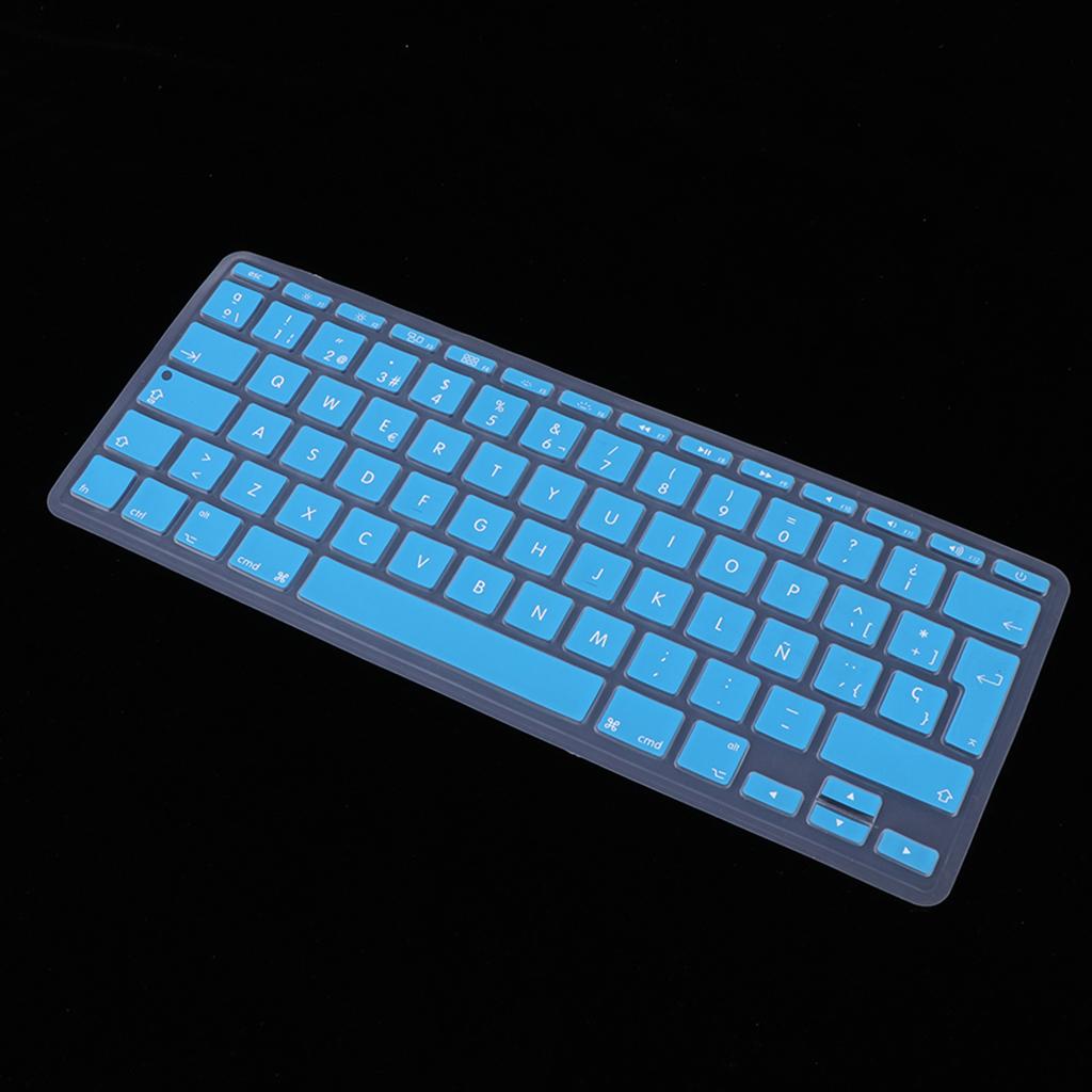 Spanish Phonetic Keyboard Film European for 11inch Macbook Light Blue