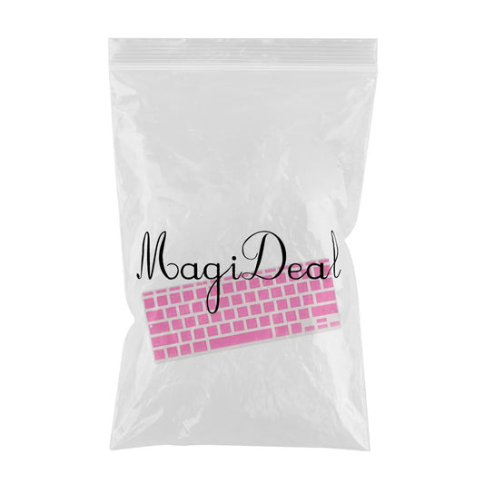 Thai Language Keyboard Skin Film Protective Cover for MacBook Rose Red