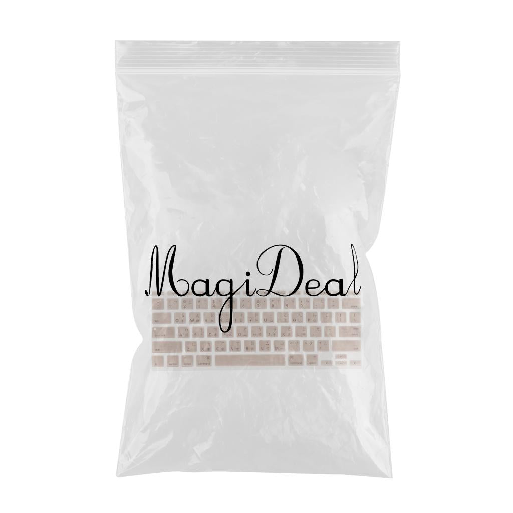 Traditional Taiwanese Phonetic Keyboard Film for US MackBook 11 Gold