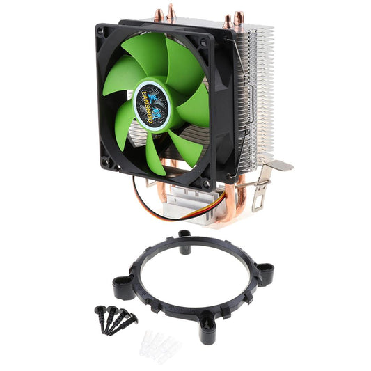 80mm Hydraulic Desktop Computer Cooling Fans CPU Heat Radiator Fan 12V Green