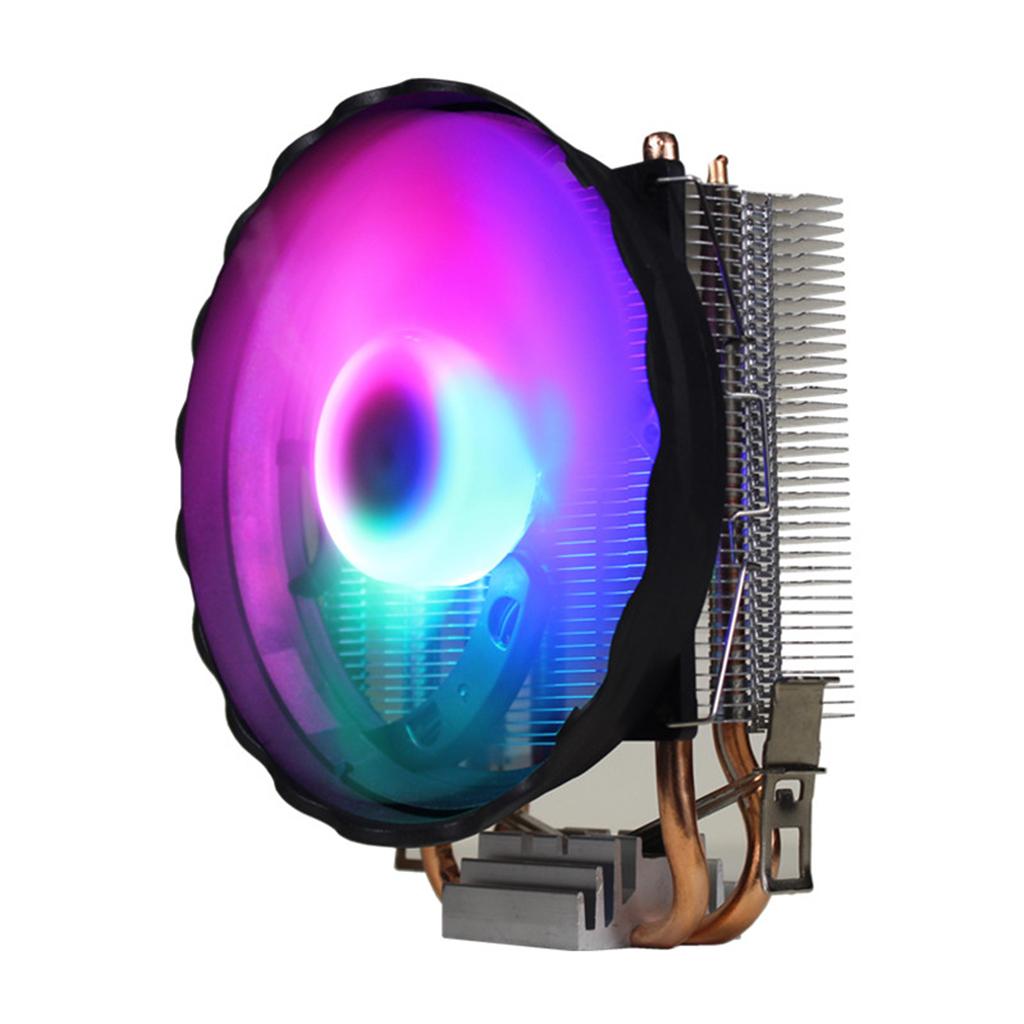 120mm Quiet Computer CPU Cooling Fan 3Pins Wire LED CPU Cooler 1
