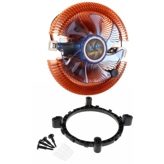 CPU Cooler Fan for Computer 12VDC with 3Pin Cable