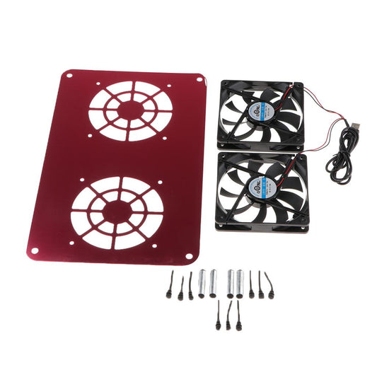 120mm USB Router Cooler for Netgear R8500/R6220/R6900/R7000 Red