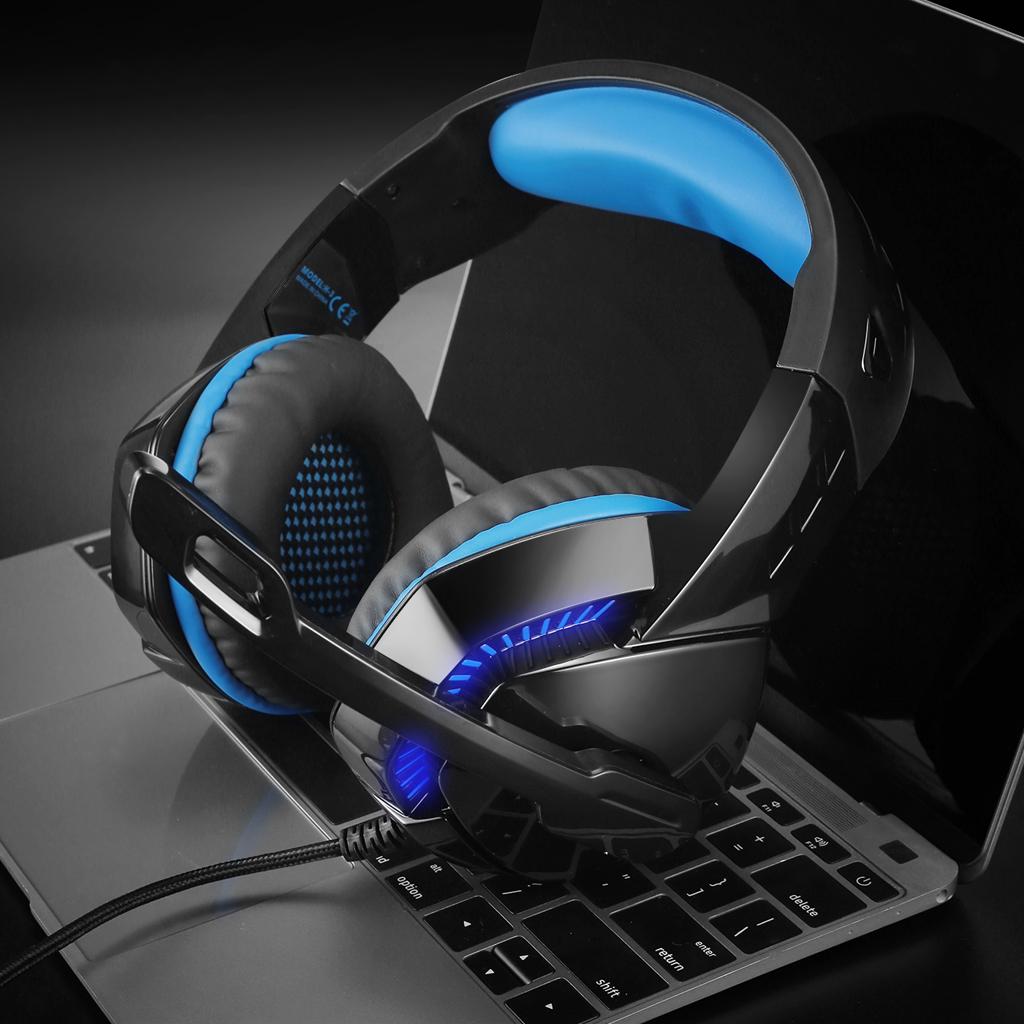 PHOINIKAS H3 LED Wired Stereo Gaming Headset for Laptop, PS4, Xbox one