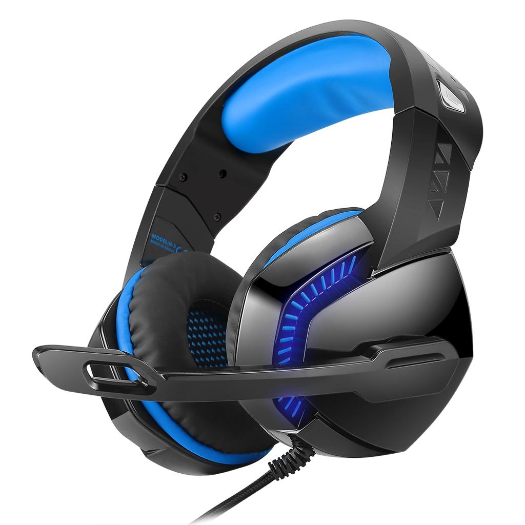 PHOINIKAS H3 LED Wired Stereo Gaming Headset for Laptop, PS4, Xbox one