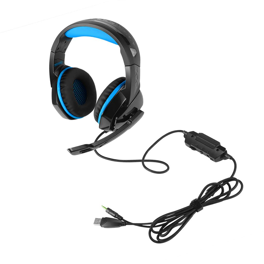 PHOINIKAS H3 LED Wired Stereo Gaming Headset for Laptop, PS4, Xbox one