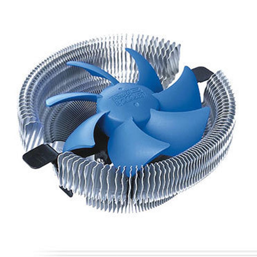 90mm Desktop Cooling Fan Silent CPU Cooler Aluminum Heatsink Radiator