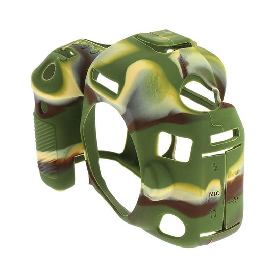Soft Silicone Protective Case Cover Bag for Canon EOS 5D4 5D Mark IV Green