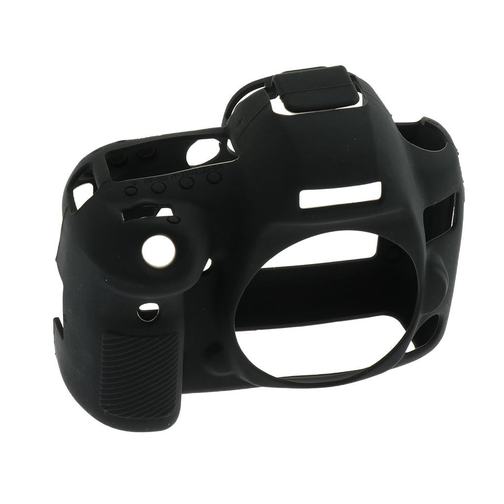 Soft Silicone Protective Case Cover Bag for Canon EOS 5D4 5D Mark IV Black