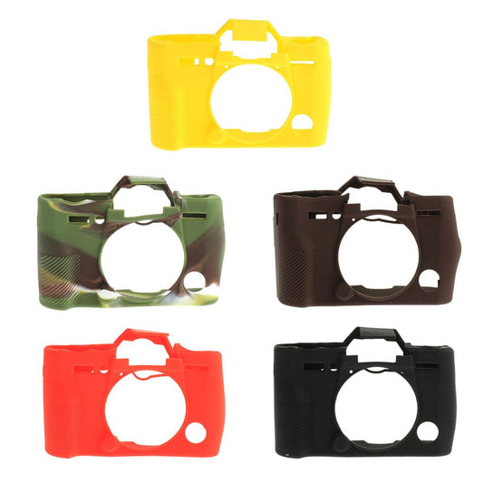 Soft Silicone Protective Case Cover Bag for Fuji Fujifilm X-T10 X-T20 Yellow