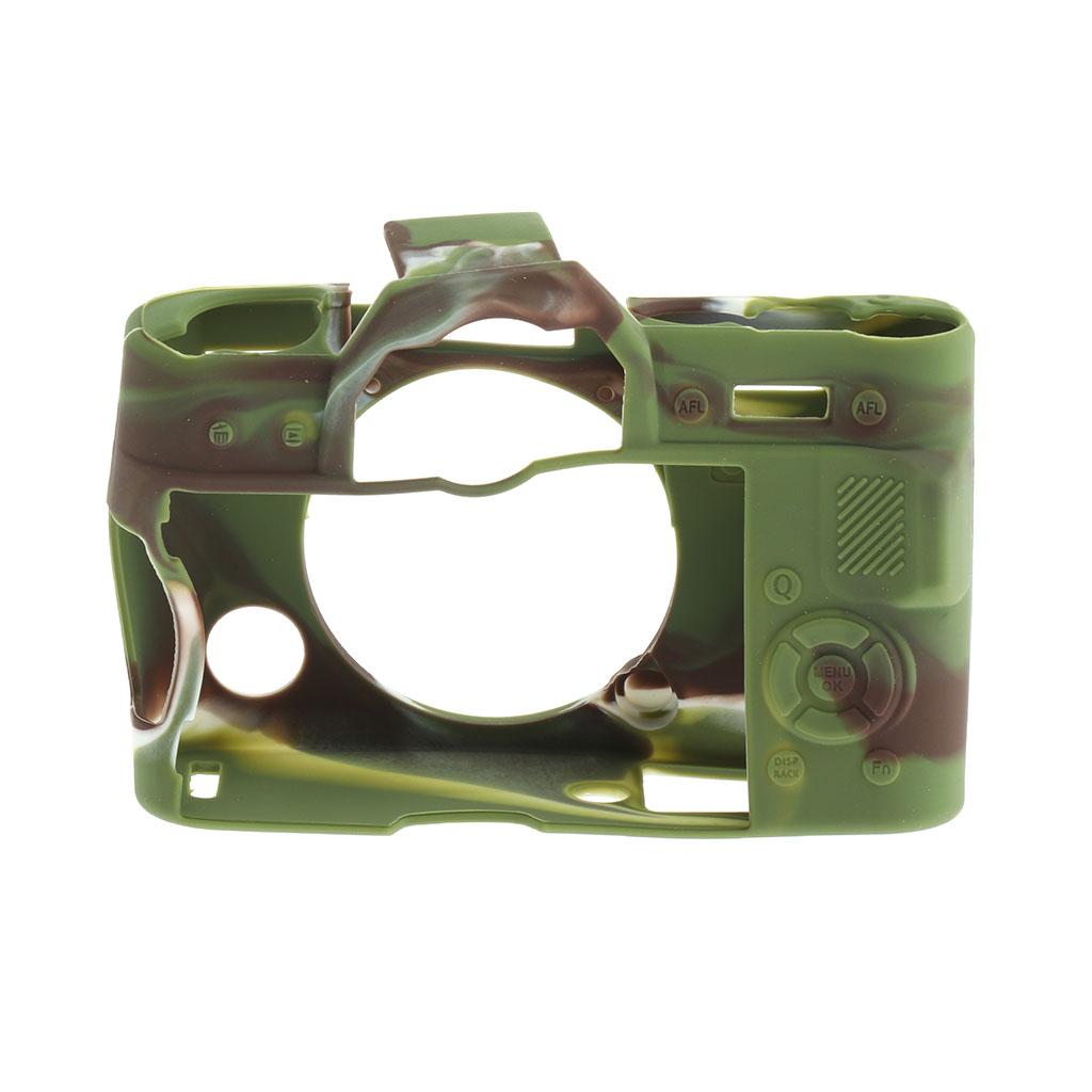 Soft Silicone Protective Case Cover Bag For Fuji Fujifilm X-T10 X-T20 Green