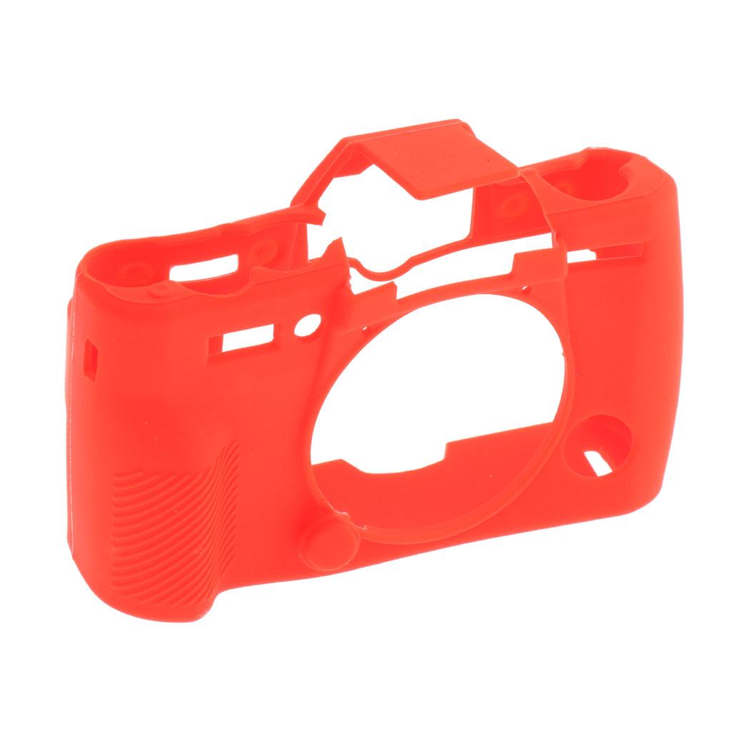 Soft Silicone Protective Case Cover Bag For Fuji Fujifilm X-T10 X-T20 Red