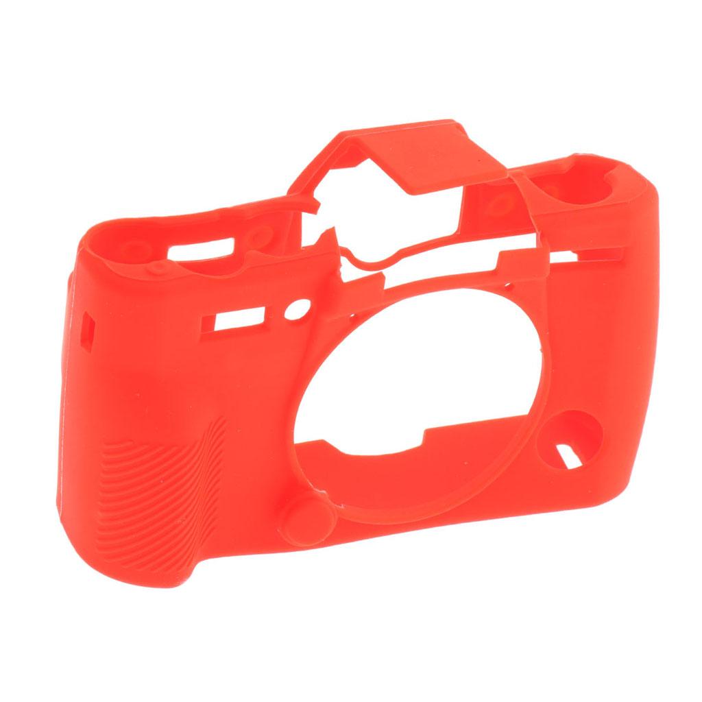 Soft Silicone Protective Case Cover Bag For Fuji Fujifilm X-T10 X-T20 Red