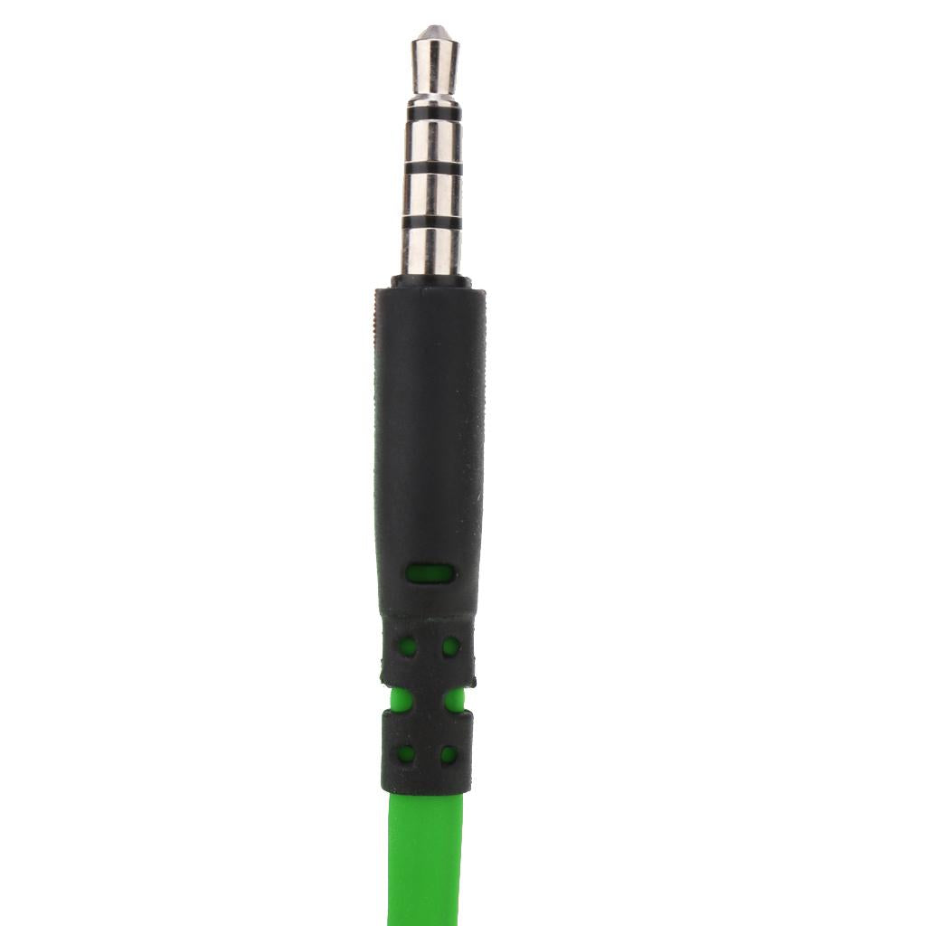 In-Ear Gaming Headphone Noise-isolating Magnetic Wire Earphone Green