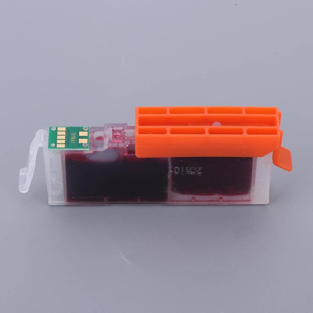 Colorful Ink Cartridges Suitable for Canon MG7170 MX727 Printer  red