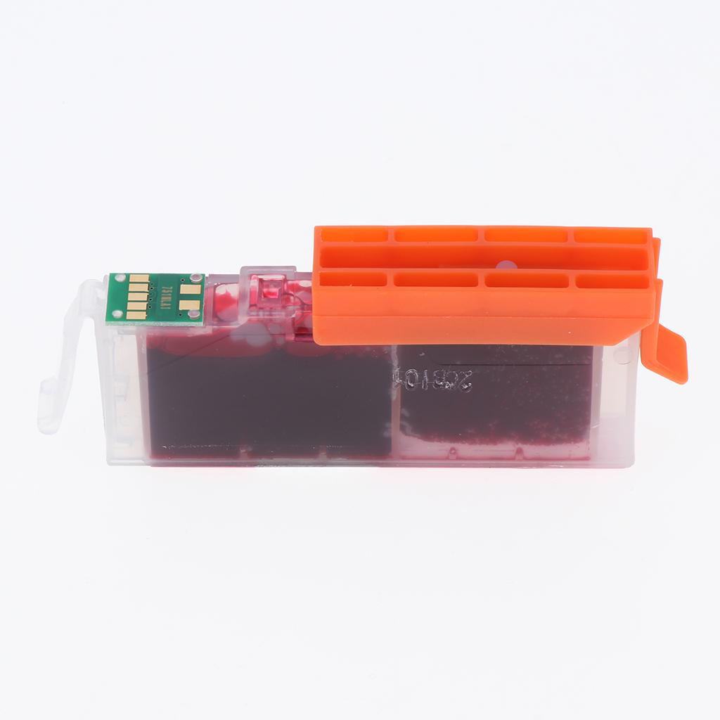 Colorful Ink Cartridges Suitable for Canon MG7170 MX727 Printer  red