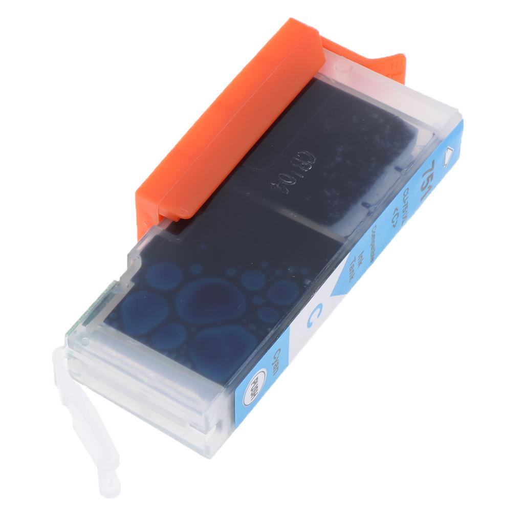 Colorful Ink Cartridges Suitable for Canon MG7170 MX727 Printer  blue