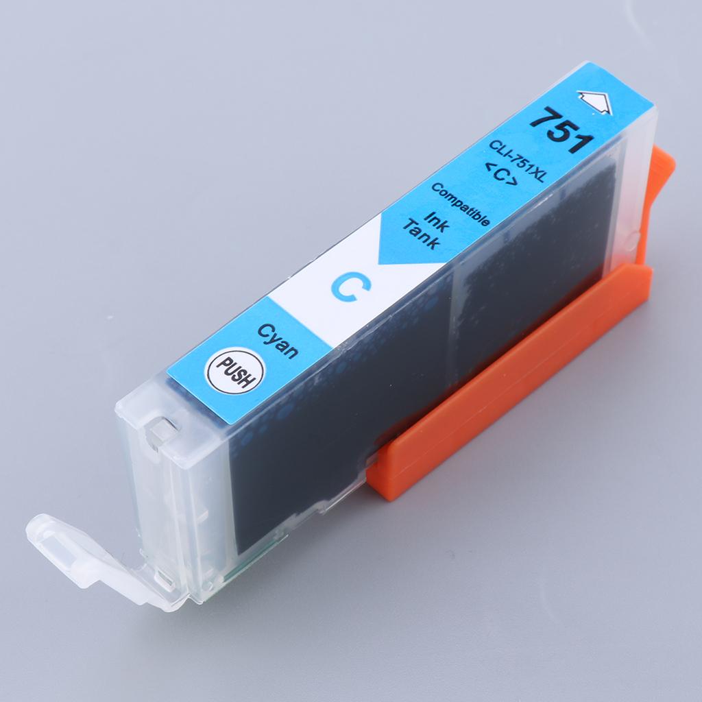 Colorful Ink Cartridges Suitable for Canon MG7170 MX727 Printer  blue