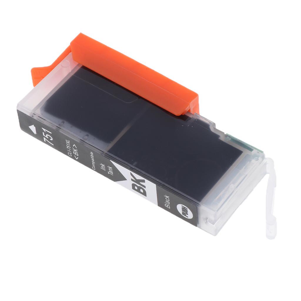 Colorful Ink Cartridges Suitable for Canon MG7170 MX727 Printer  Black