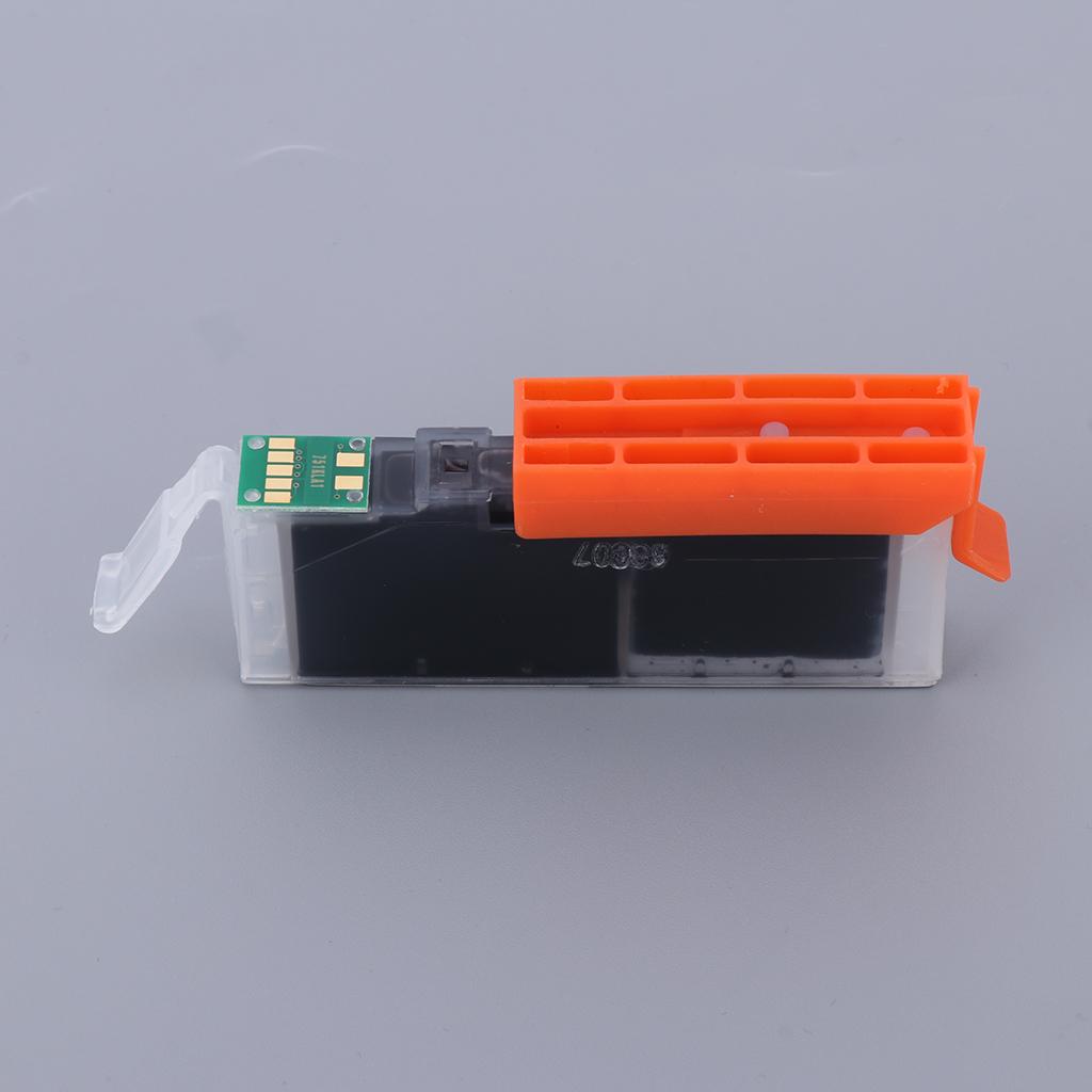 Colorful Ink Cartridges Suitable for Canon MG7170 MX727 Printer  Black