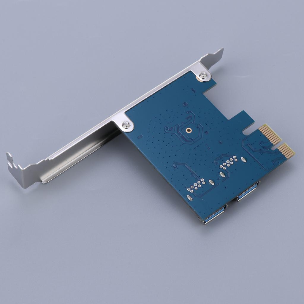 PCI Express PCIe USB 3.0 Hub Adapter Expansion Card for Windows 7