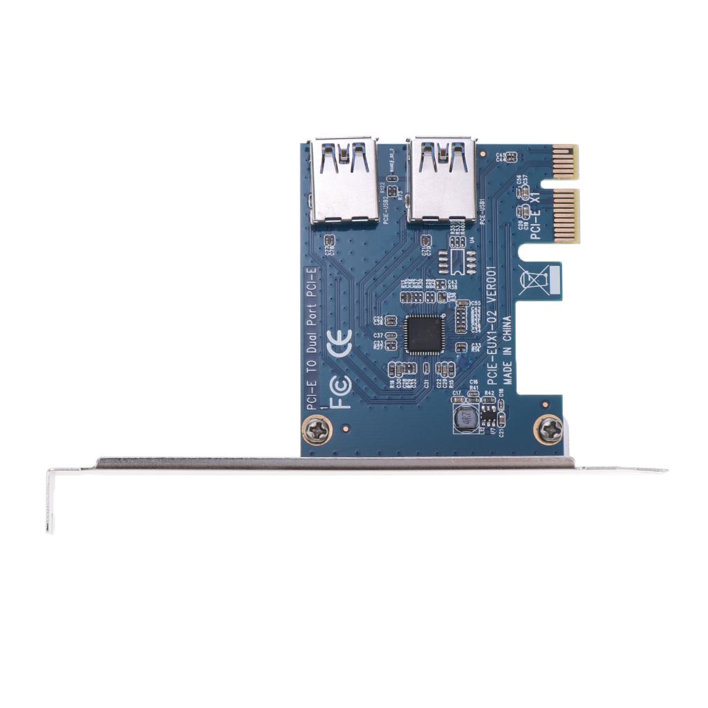 PCI Express PCIe USB 3.0 Hub Adapter Expansion Card for Windows 7