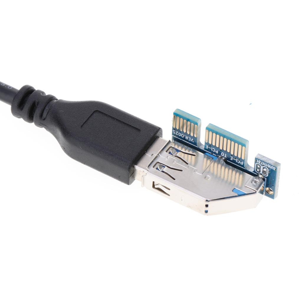 PCI-E to PCI-E Extension Cable 0.3M for Limited Space Installation (UEX101)