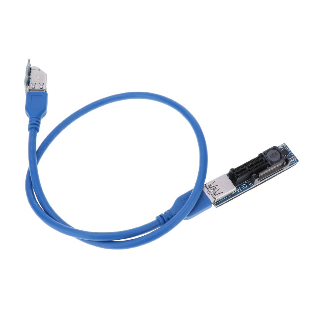 PCI-E to PCI-E Extension Cable 0.6M for Limited Space Installation (UEX101)