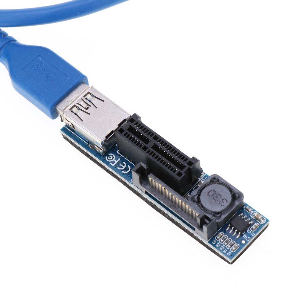 PCI-E to PCI-E Extension Cable 0.6M for Limited Space Installation (UEX101)