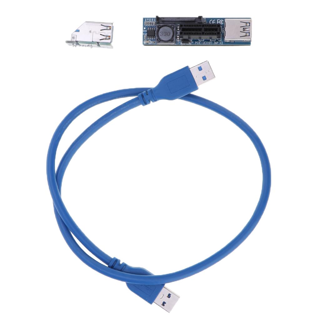 PCI-E to PCI-E Extension Cable 0.6M for Limited Space Installation (UEX101)