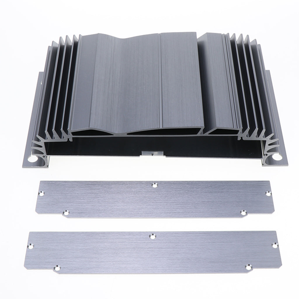 250x140x53mm Aluminum Enclosure PCB Shell Cooling Box Case DIY Instrument