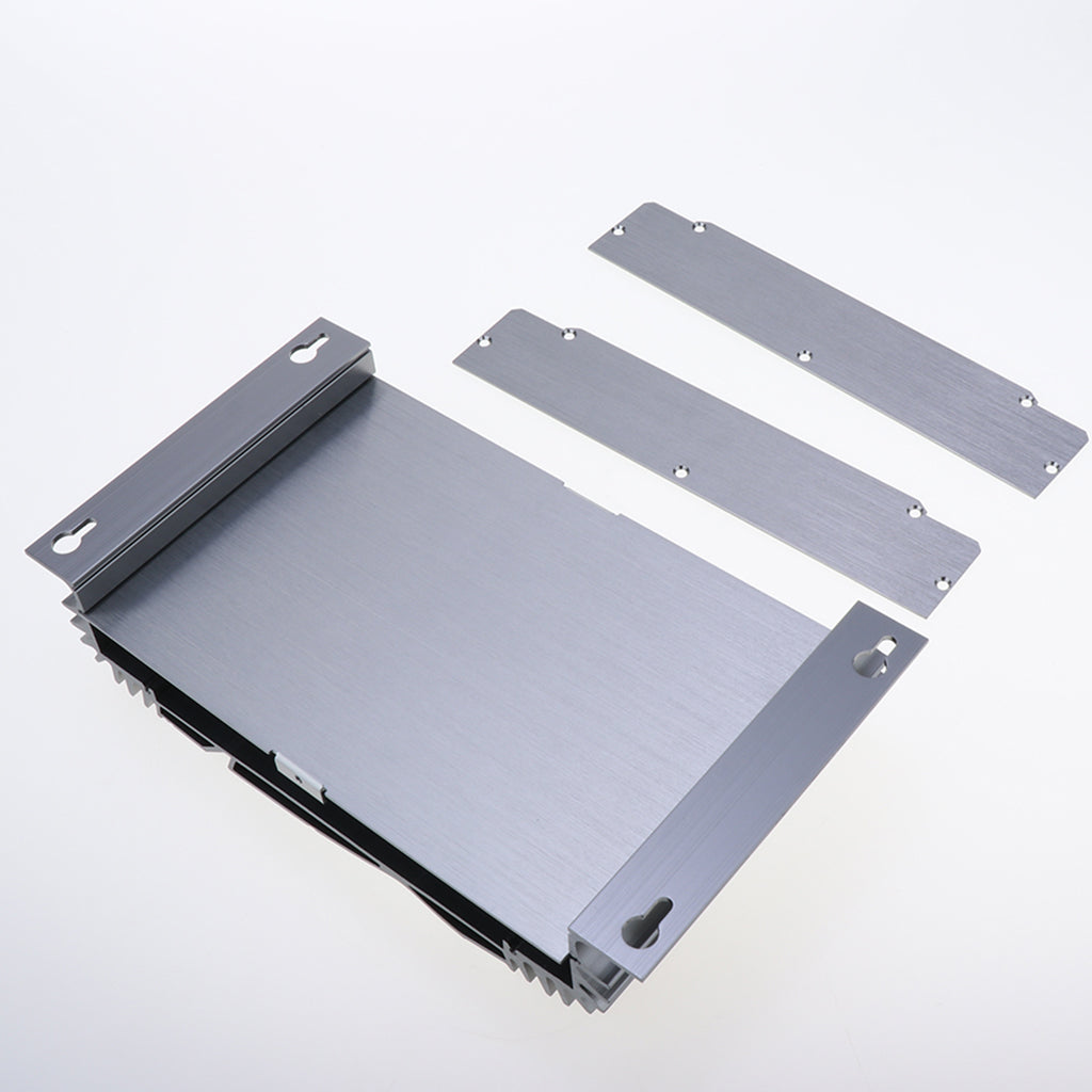 250x140x53mm Aluminum Enclosure PCB Shell Cooling Box Case DIY Instrument