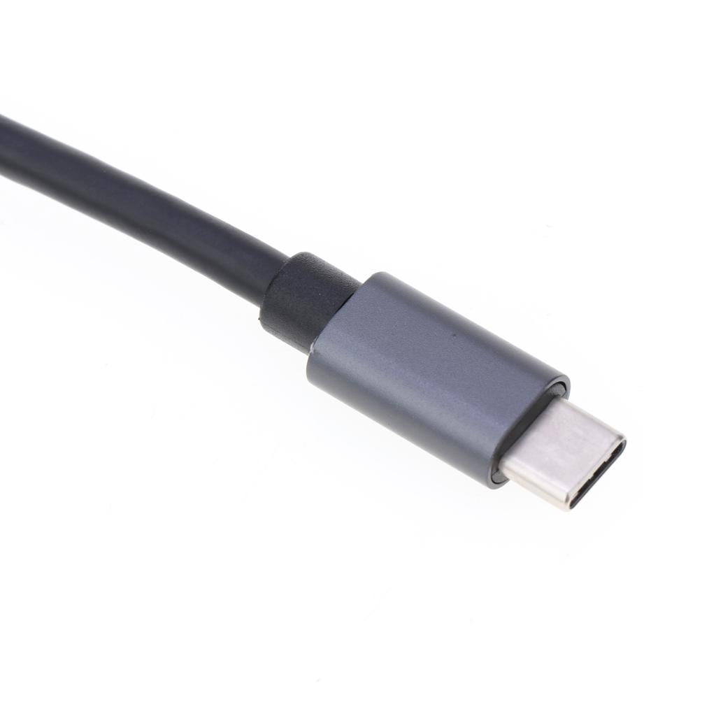 Slim Type-C HUB to HDMI 4K VGA Adapter For SD/Micro SD Card Reader