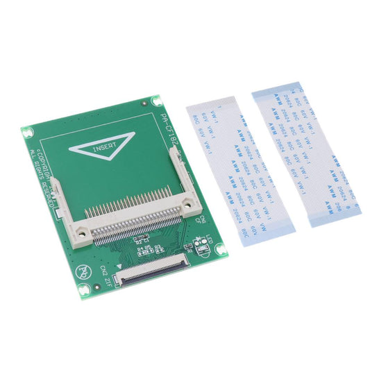 CF to 1.8" CE ZIF SSD Adapter Card w/ 2 Cables