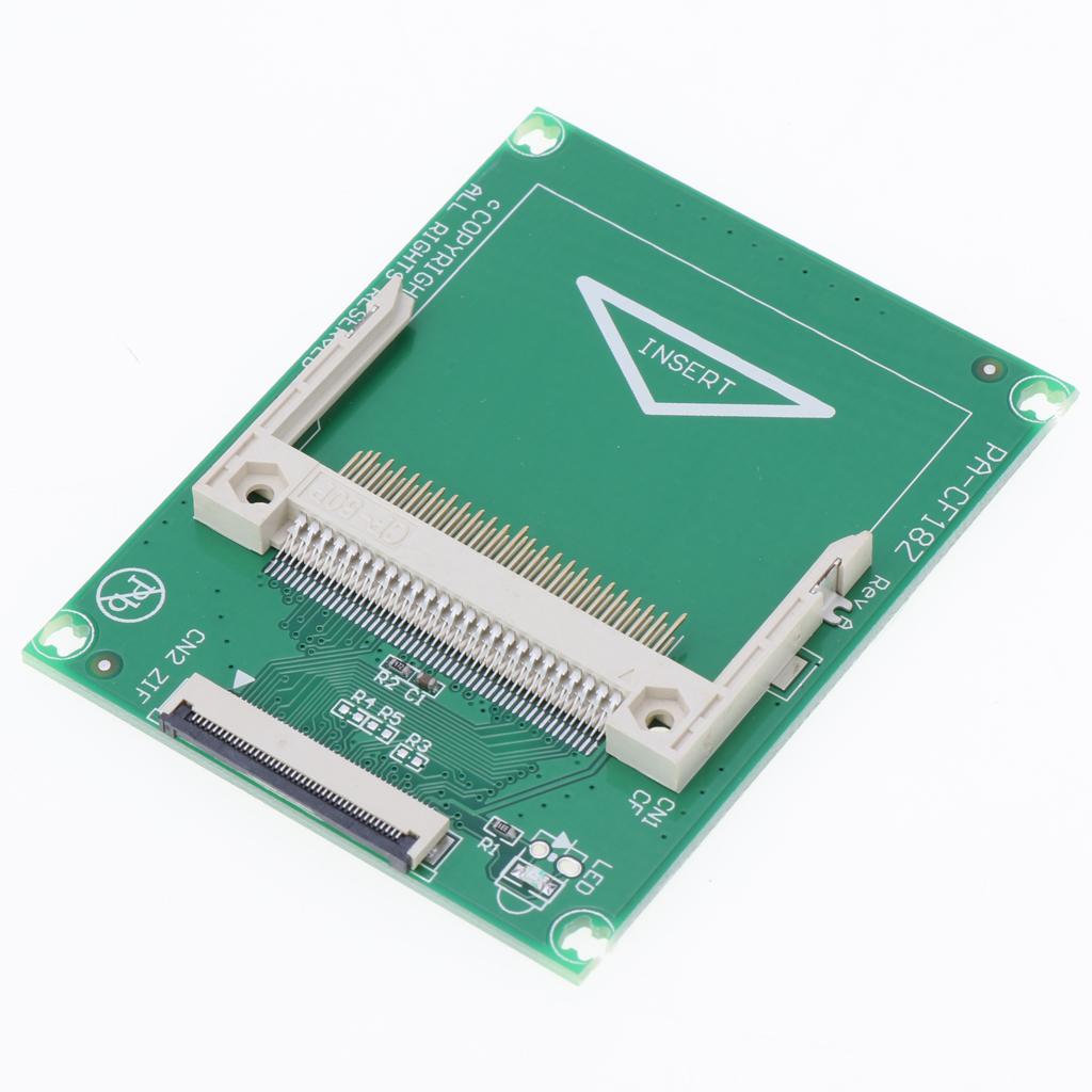 CF to 1.8" CE ZIF SSD Adapter Card w/ 2 Cables