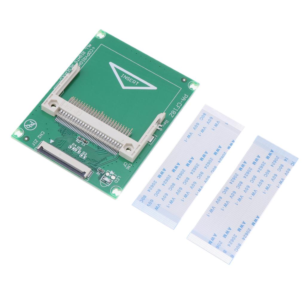 CF to 1.8" CE ZIF SSD Adapter Card w/ 2 Cables