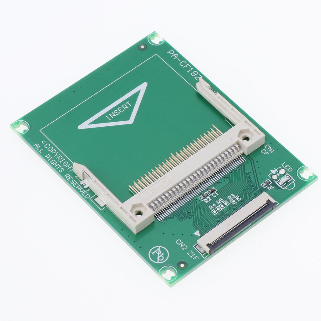 CF to 1.8" CE ZIF SSD Adapter Card w/ 2 Cables