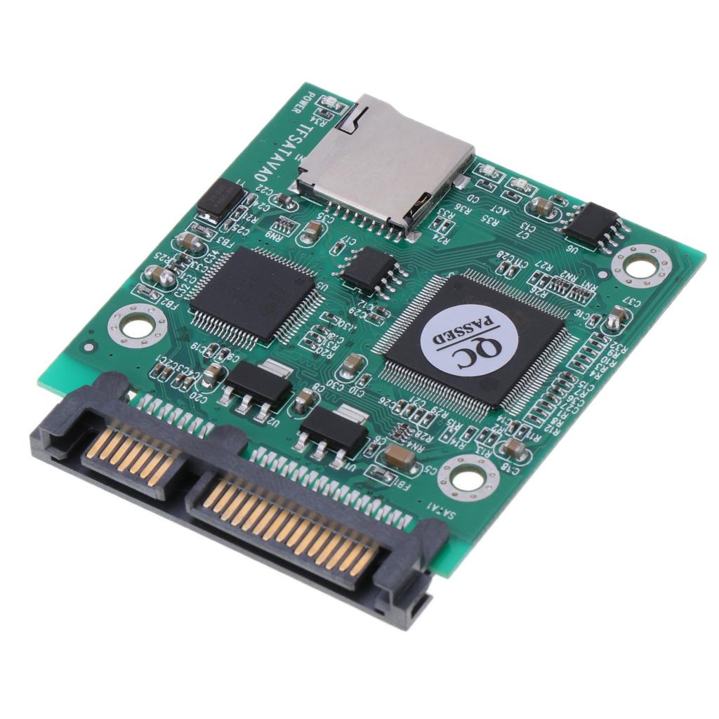 Micro SD TF to SATA SSD Adapter Card