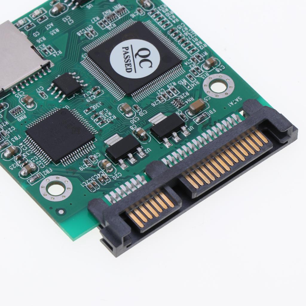 Micro SD TF to SATA SSD Adapter Card