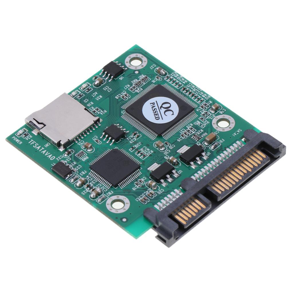 Micro SD TF to SATA SSD Adapter Card