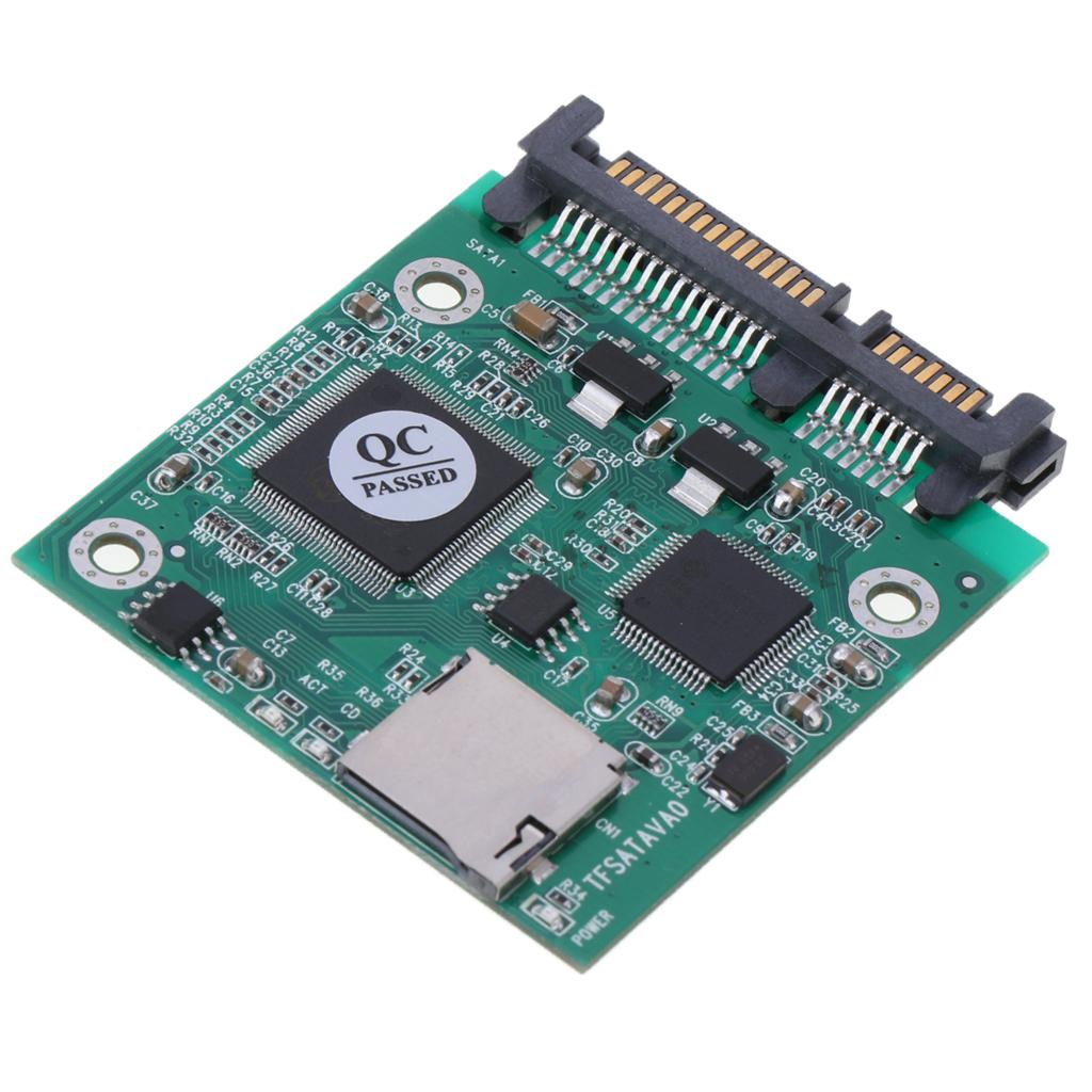 Micro SD TF to SATA SSD Adapter Card