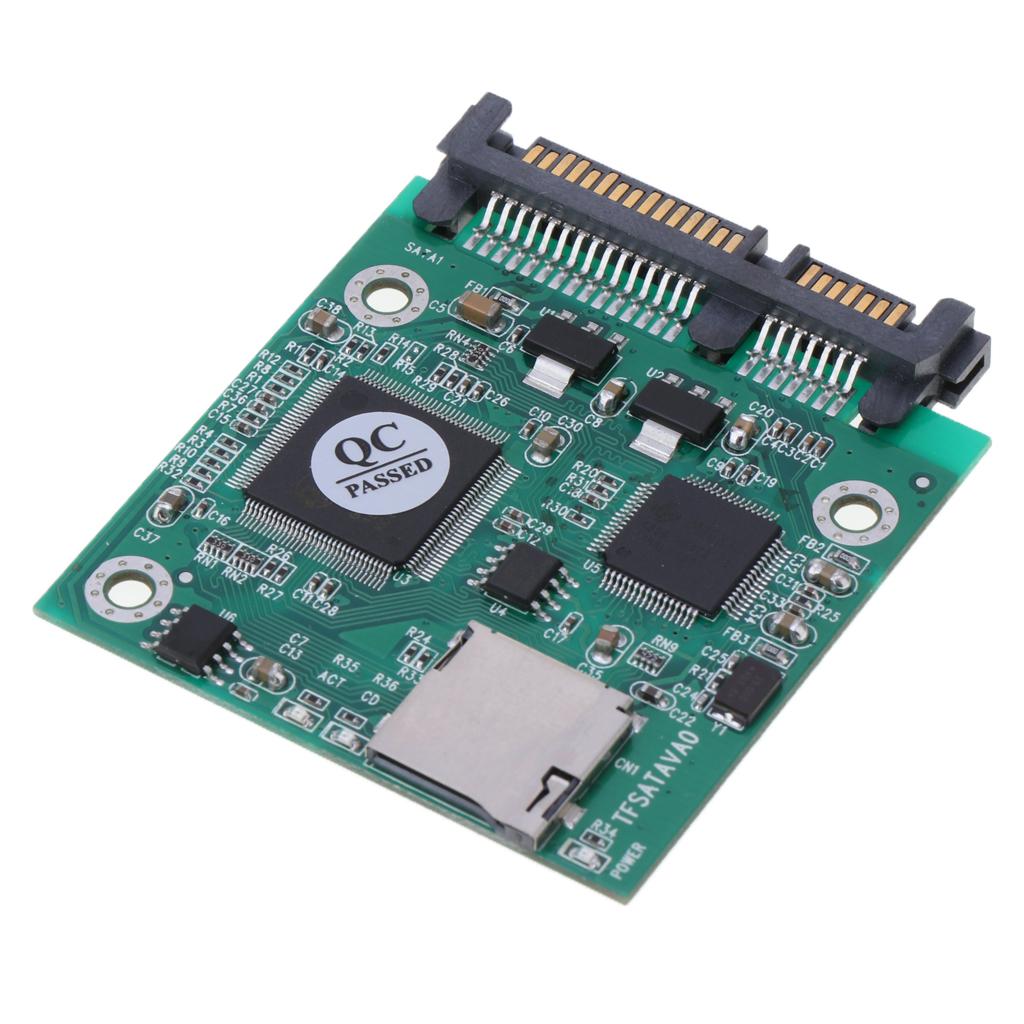Micro SD TF to SATA SSD Adapter Card
