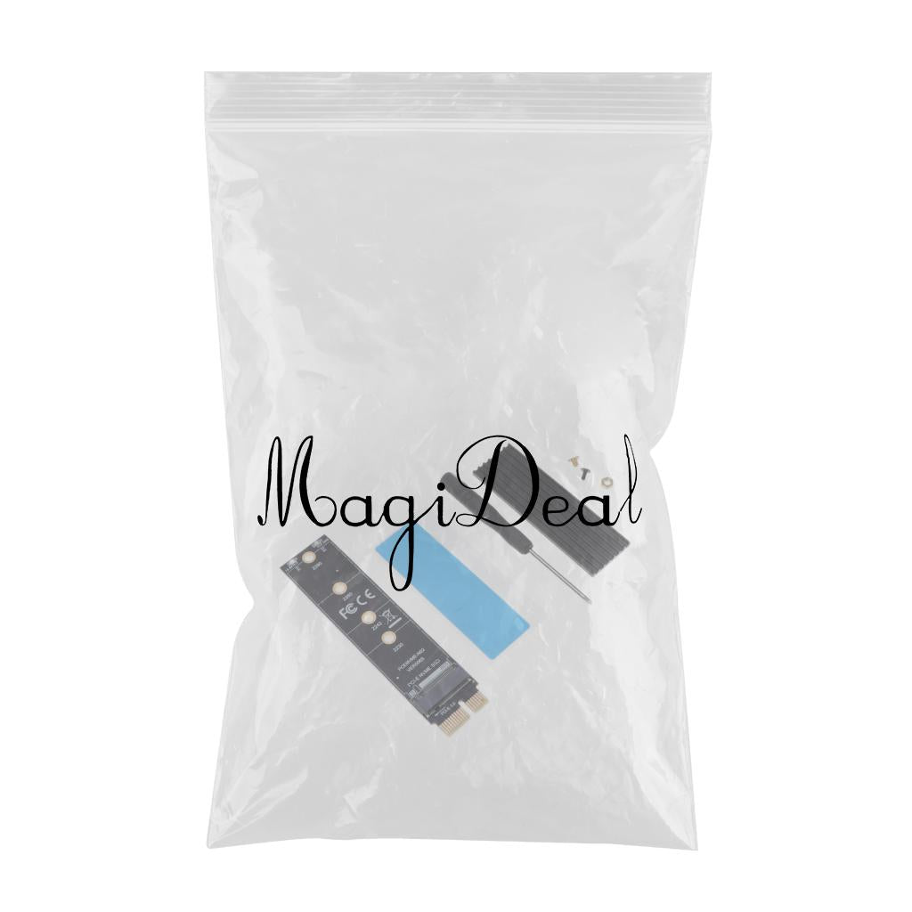 NVMe M.2 NGFF SSD to PCIE 3.0 Adapter Expansion Card with Heatsink Case