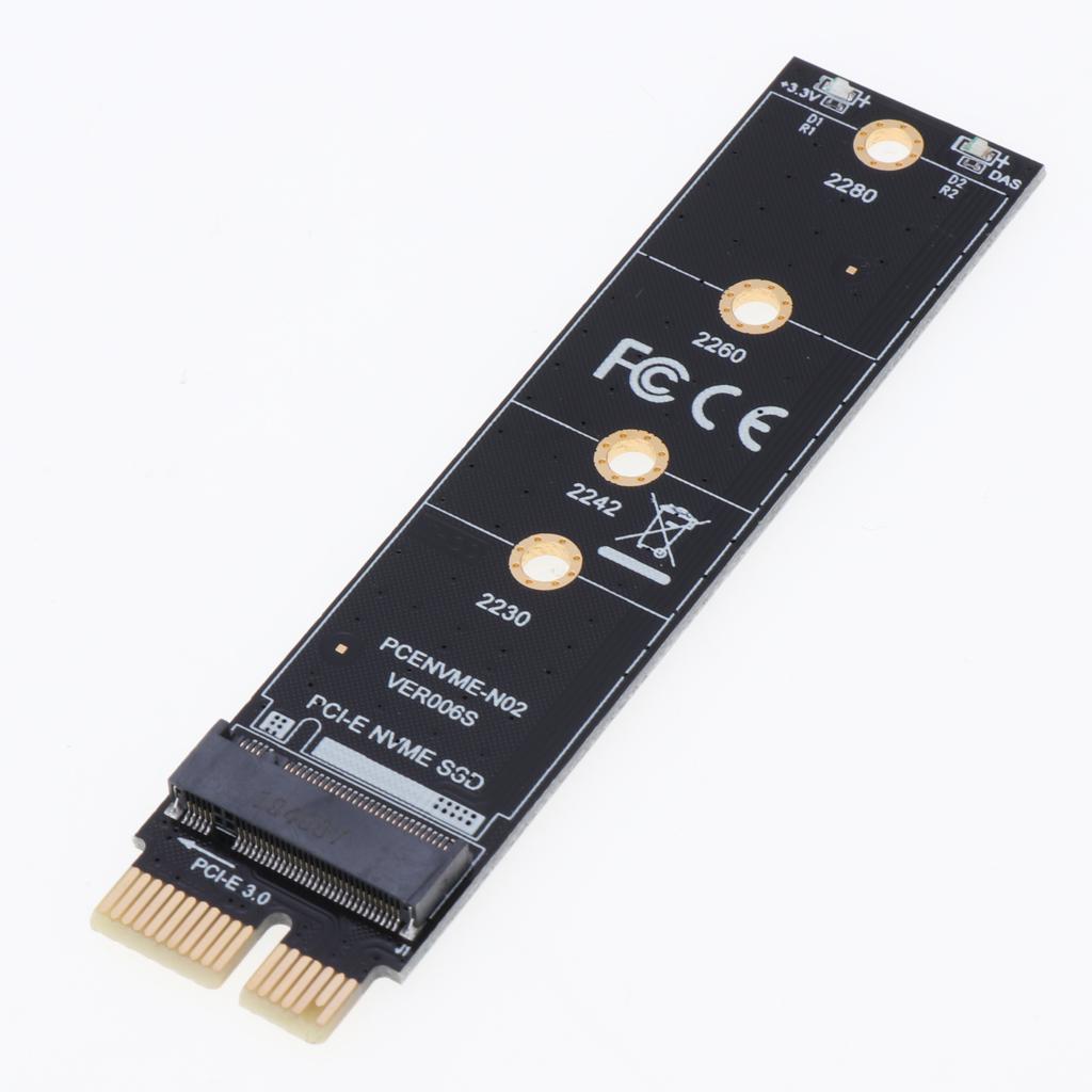 NVMe M.2 NGFF SSD to PCIE 3.0 Adapter Expansion Card with Heatsink Case