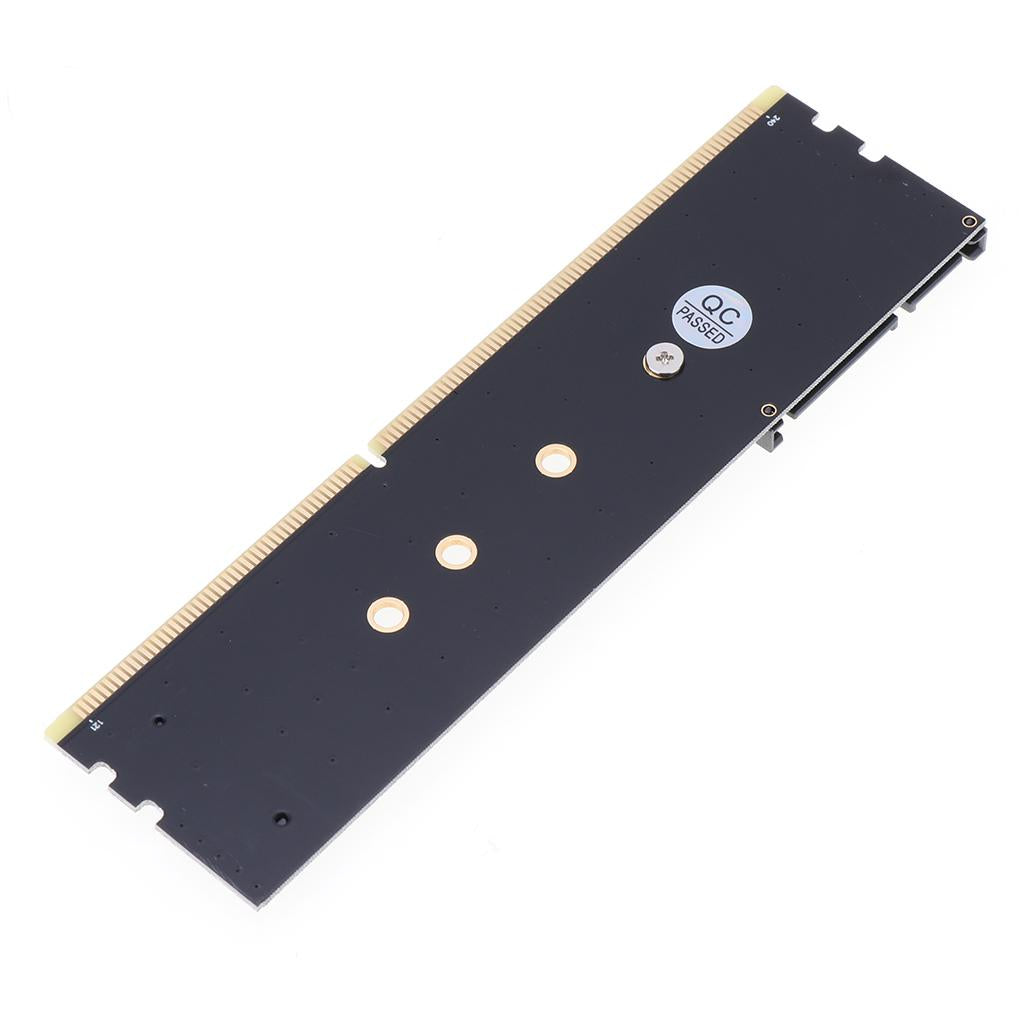DDR3 SATA to M.2 (NGFF) Solid State Drive SSD Riser Card Expansion Card